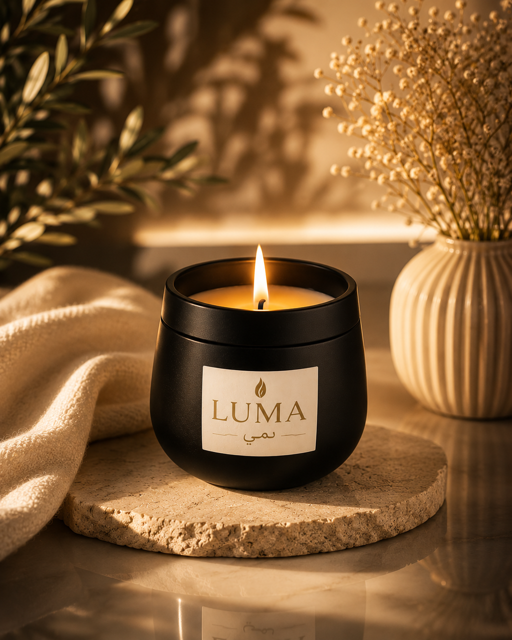 LUMA'S Sand Candle
